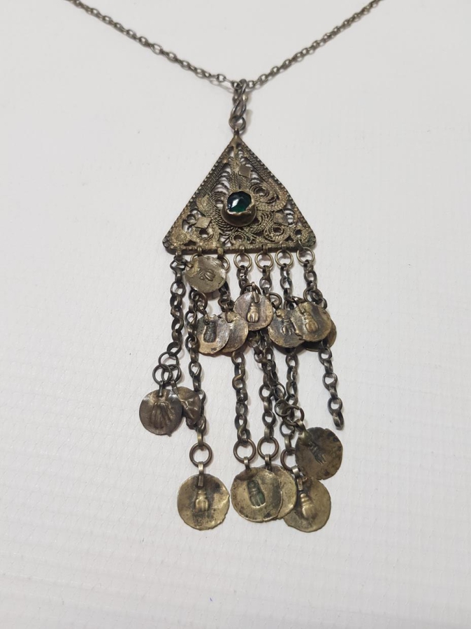 OSMANLI GÜMÜŞ KOLYE GERDANLIK