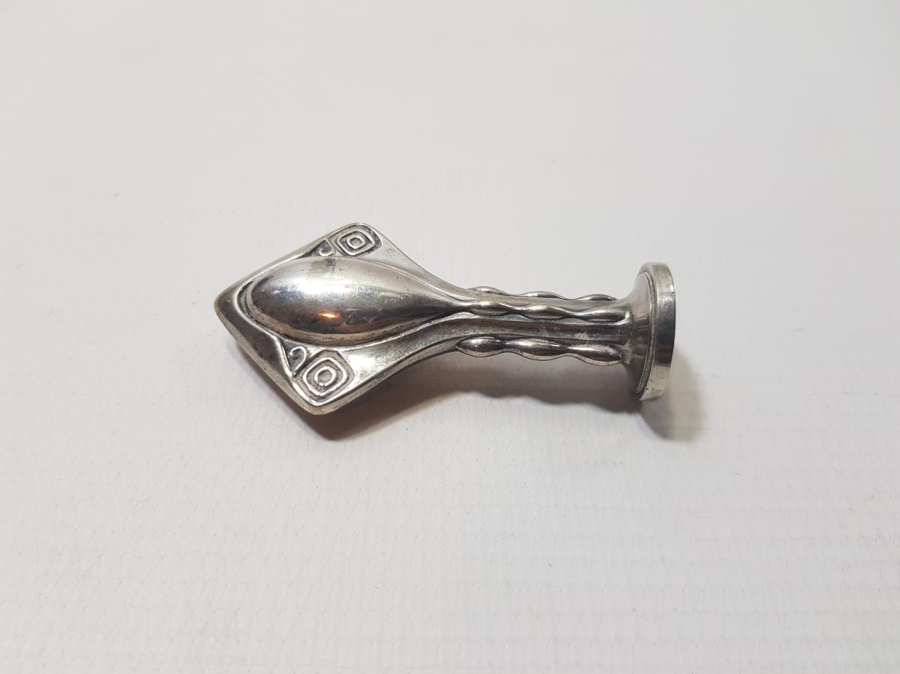 OSMANLI DÖNEMİ LEVANTEN İŞİ GÜMÜŞ KAPLAMA MÜHÜR