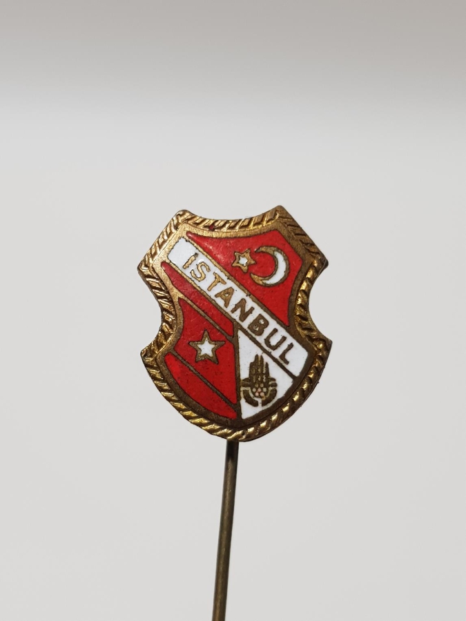 İSTANBUL YAZILI AY YILDIZLI MİNELİ ROZET