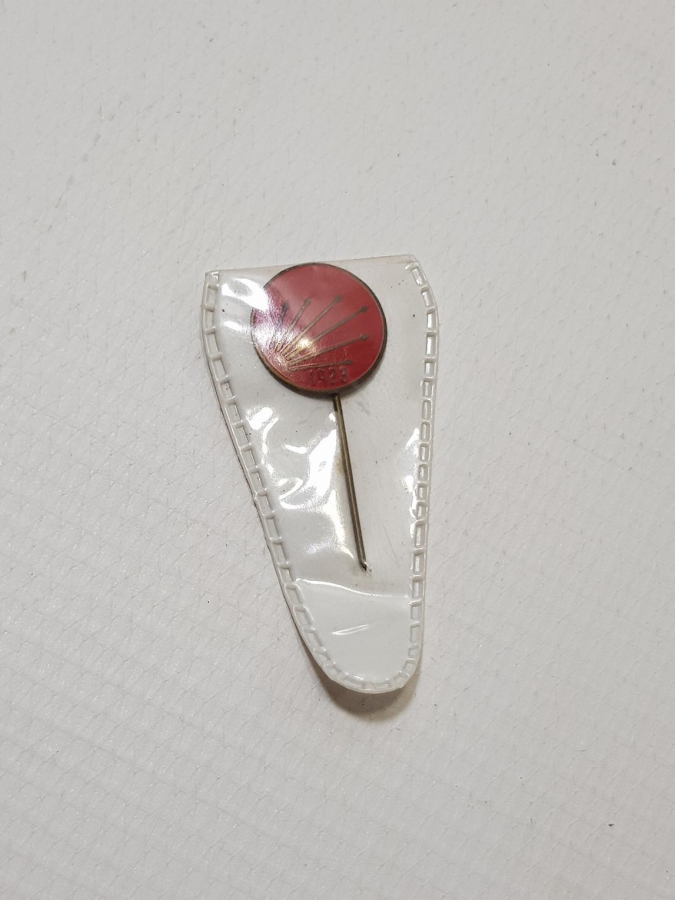 ORİJİNAL KABINDA ANTİKA CHP ROZETİ