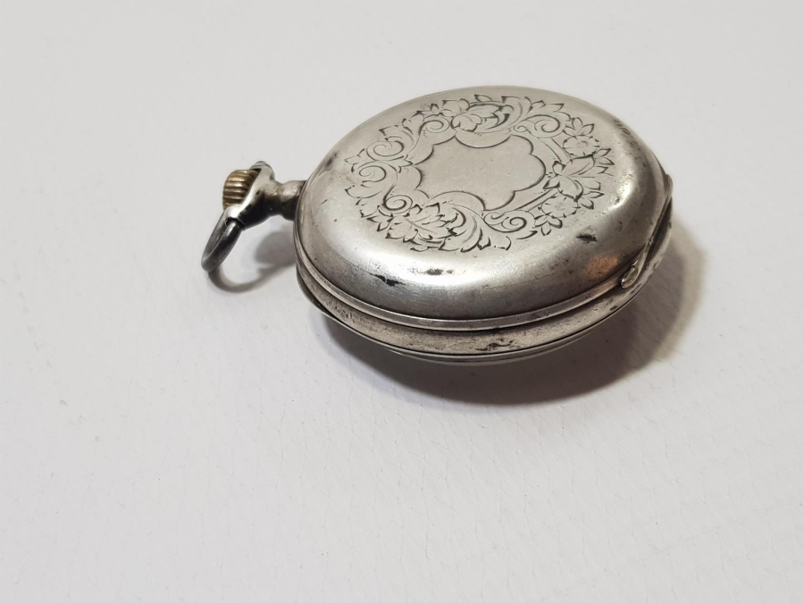 ANTİKA GÜMÜŞ CEP SAATİ