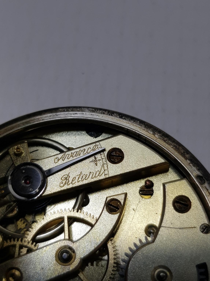 ANTİKA GÜMÜŞ CEP SAATİ