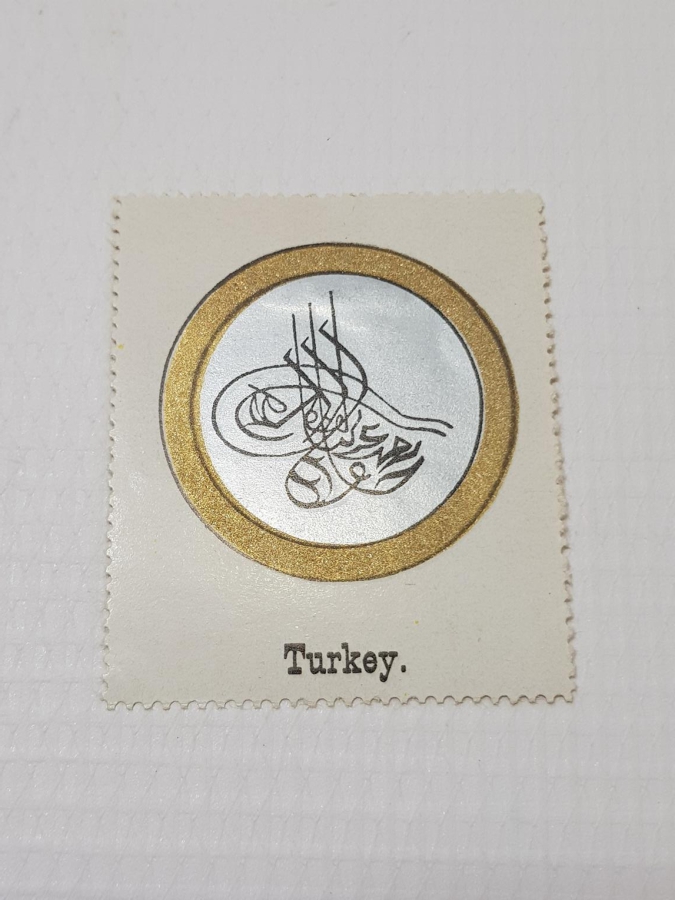 OSMANLI TUĞRALI VİNYET PUL