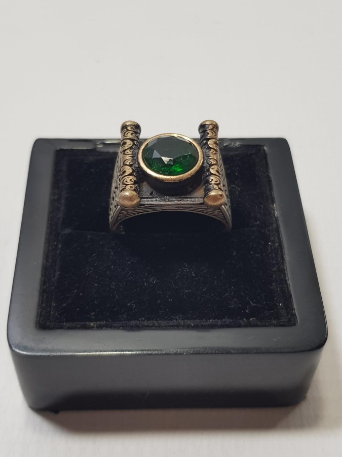 YEŞİM TAŞLI GÜMÜŞ YÜZÜK