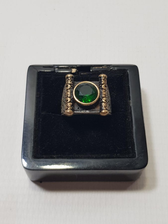 YEŞİM TAŞLI GÜMÜŞ YÜZÜK