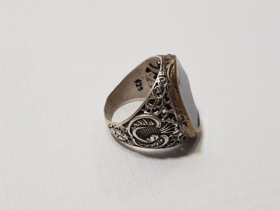 OLTU TAŞLI GÜMÜŞ YÜZÜK