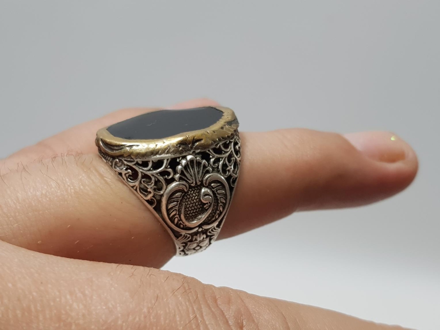 OLTU TAŞLI GÜMÜŞ YÜZÜK