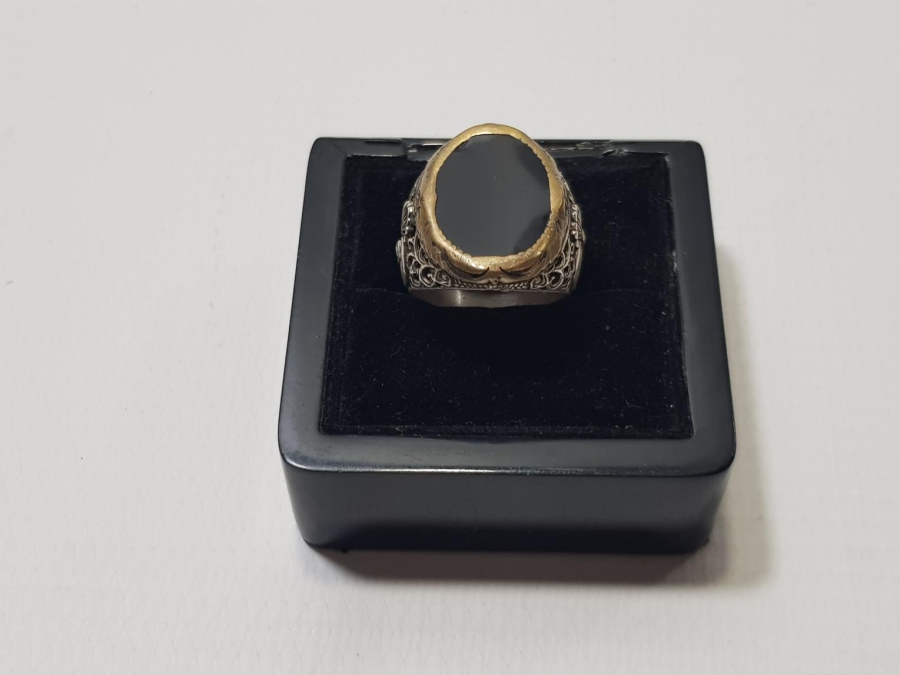 OLTU TAŞLI GÜMÜŞ YÜZÜK