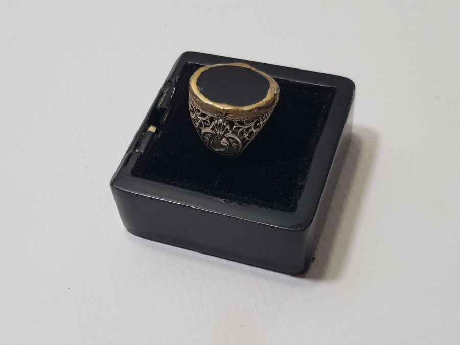 OLTU TAŞLI GÜMÜŞ YÜZÜK