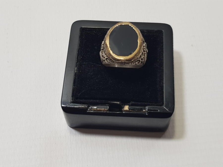 OLTU TAŞLI GÜMÜŞ YÜZÜK