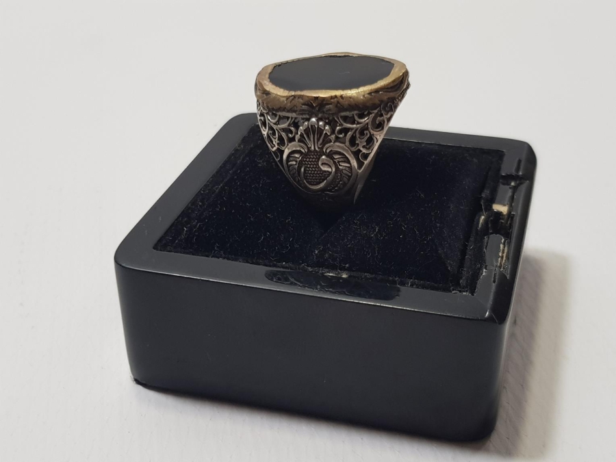 OLTU TAŞLI GÜMÜŞ YÜZÜK