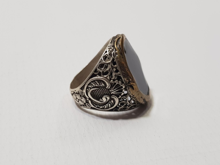 OLTU TAŞLI GÜMÜŞ YÜZÜK