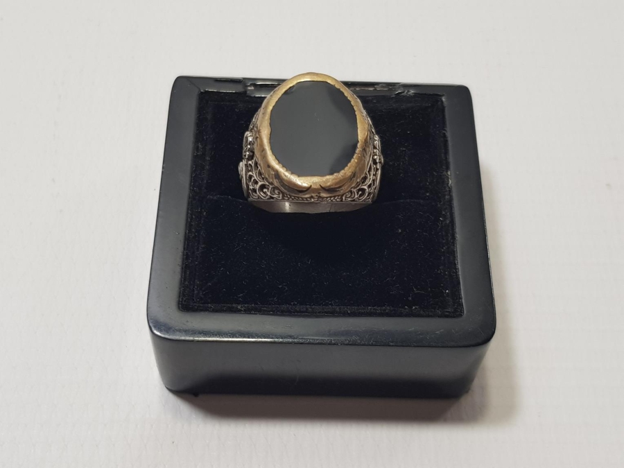 OLTU TAŞLI GÜMÜŞ YÜZÜK