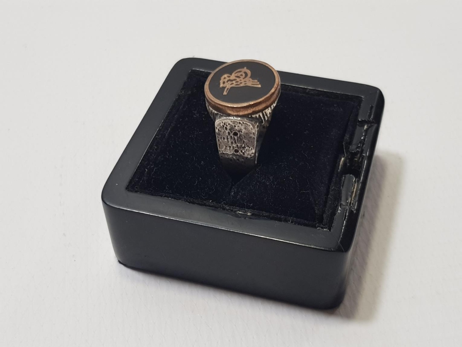 OSMANLI TUĞRALI GÜMÜŞ YÜZÜK