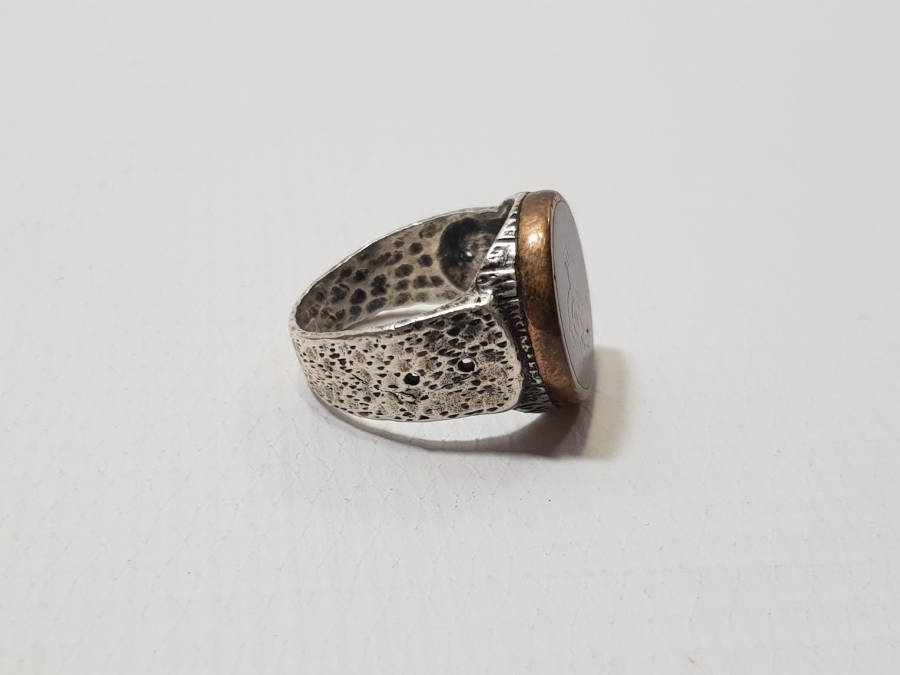 OSMANLI TUĞRALI GÜMÜŞ YÜZÜK