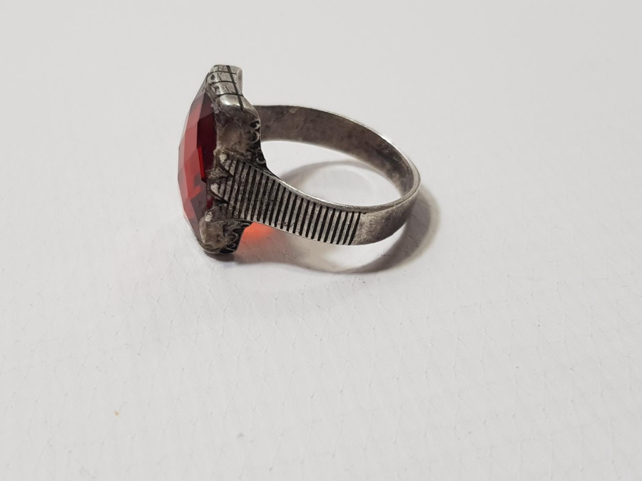 AKİK TAŞLI GÜMÜŞ YÜZÜK