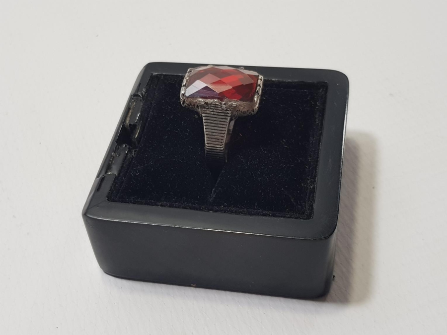 AKİK TAŞLI GÜMÜŞ YÜZÜK