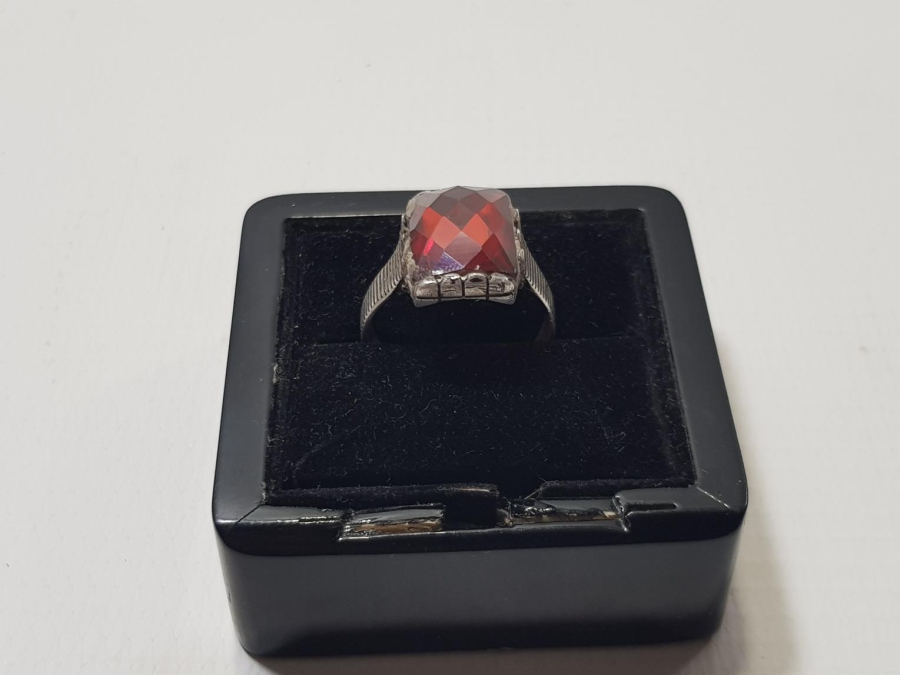 AKİK TAŞLI GÜMÜŞ YÜZÜK