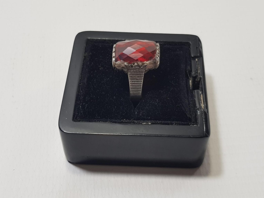 AKİK TAŞLI GÜMÜŞ YÜZÜK