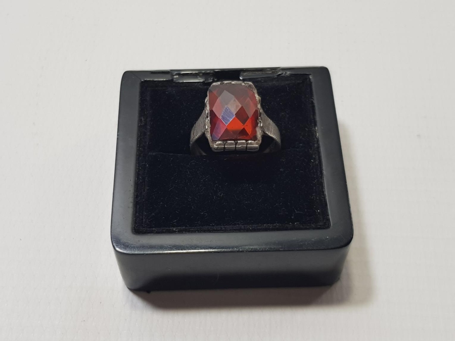 AKİK TAŞLI GÜMÜŞ YÜZÜK