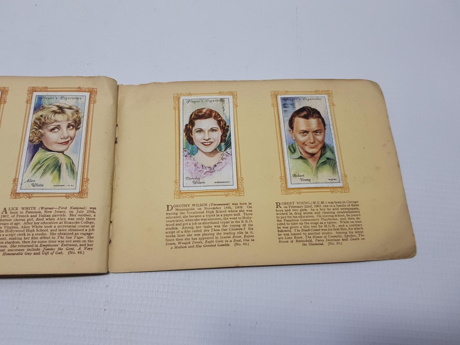 1930LARDAN FİLM ARTİSTLERİ ALBÜMÜ