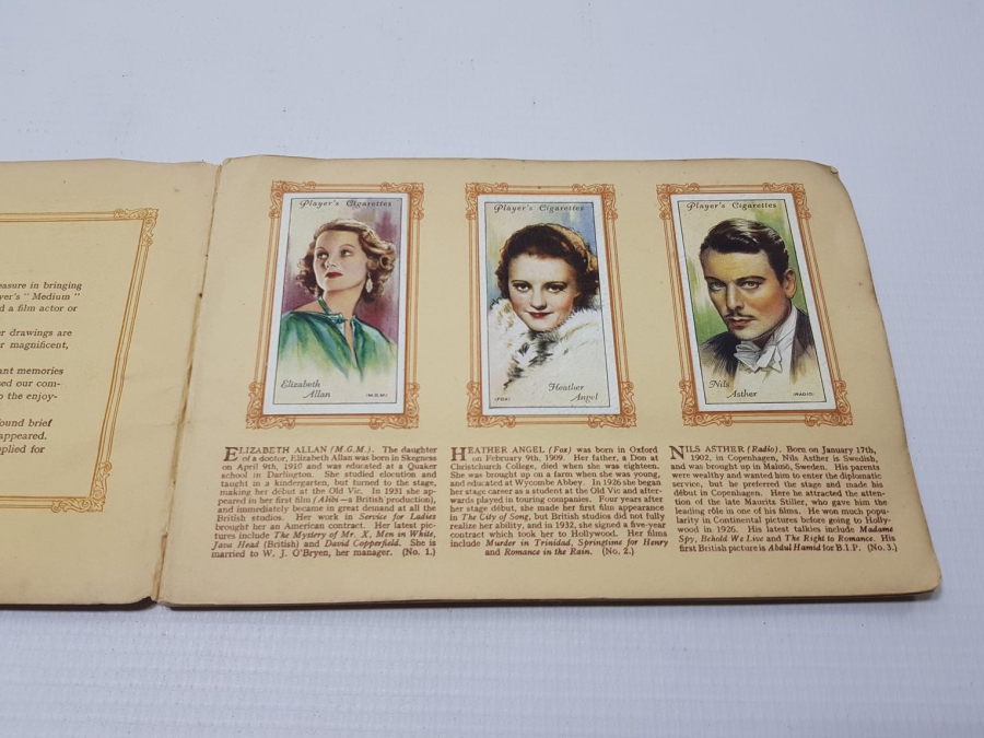 1930LARDAN FİLM ARTİSTLERİ ALBÜMÜ