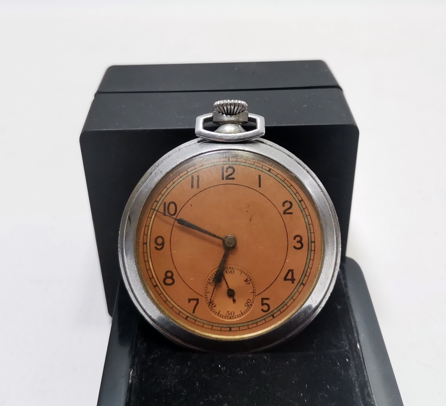 KURMALI ANTİKA CEP SAATİ