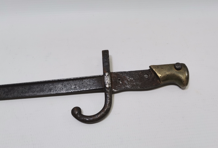 ÜZERİ RUMCA YAZILI 1. DÜNYA SAVAŞI DÖNEMİ NADİR RUM SÜNGÜSÜ