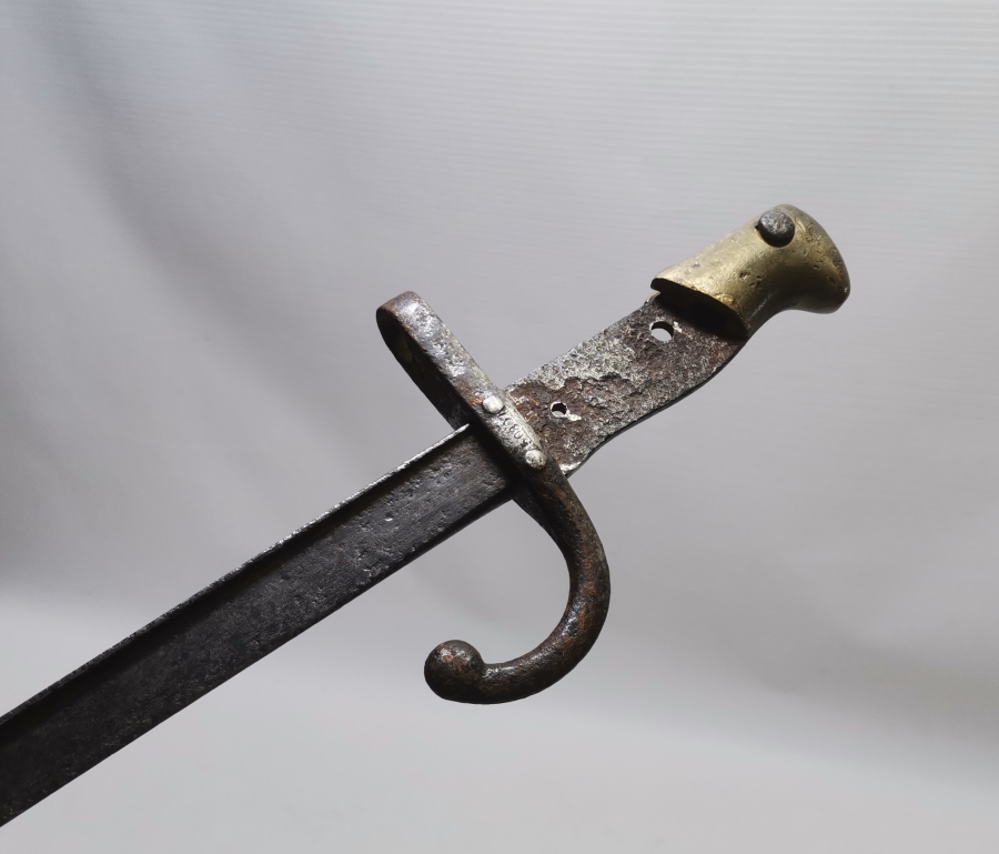 ÜZERİ RUMCA YAZILI 1. DÜNYA SAVAŞI DÖNEMİ NADİR RUM SÜNGÜSÜ