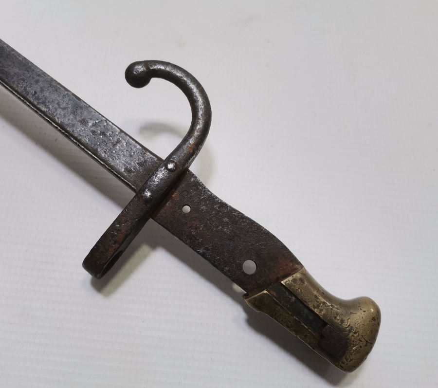 ÜZERİ RUMCA YAZILI 1. DÜNYA SAVAŞI DÖNEMİ NADİR RUM SÜNGÜSÜ