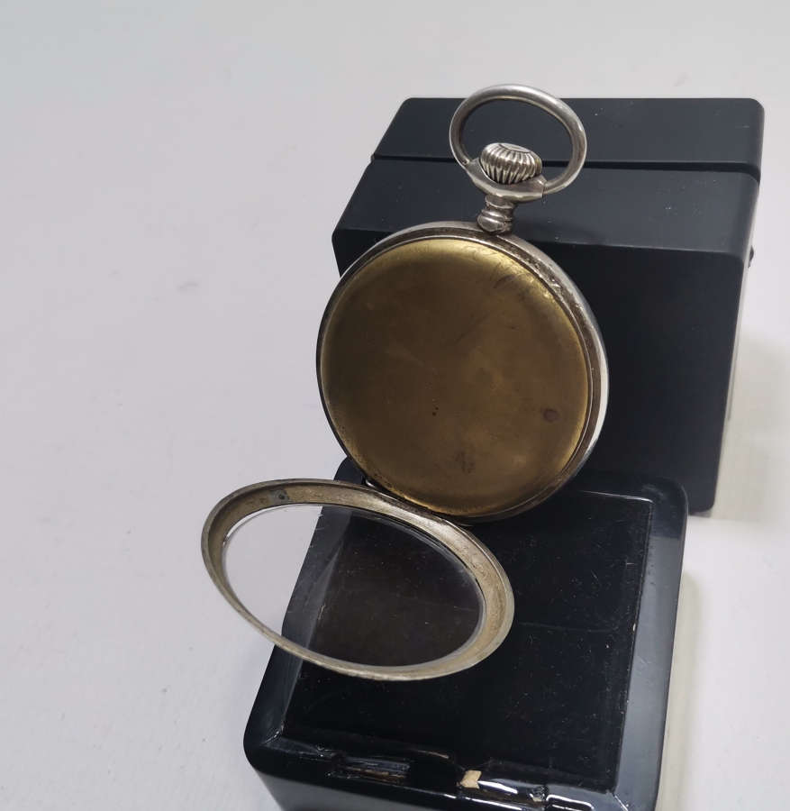 TRANSPARAN KASA OSMANLI DÖNEMİ GÜMÜŞ CEP SAATİ