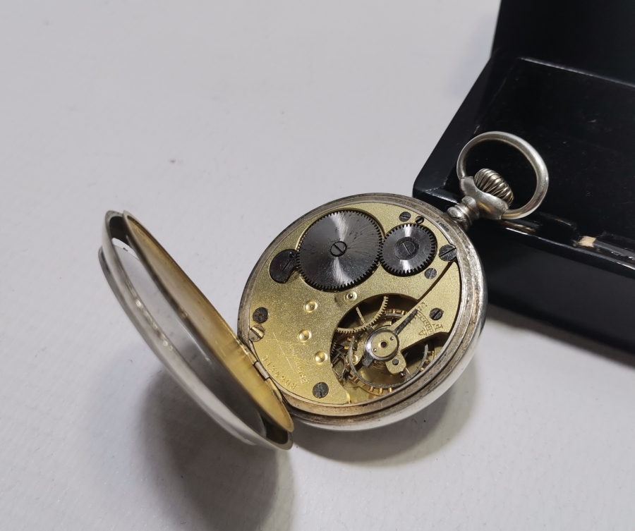 TRANSPARAN KASA OSMANLI DÖNEMİ GÜMÜŞ CEP SAATİ