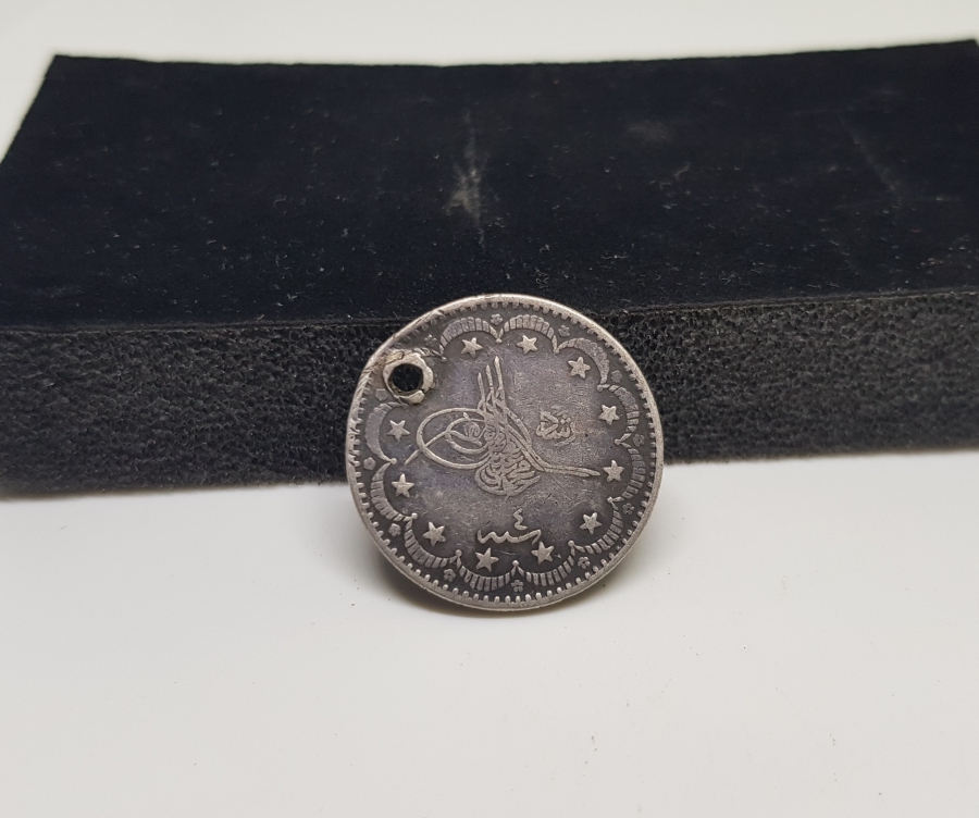 SULTAN MEHMET REŞAT HAN DÖNEMİ GÜMÜŞ 5 KURUŞ MECİDİYE