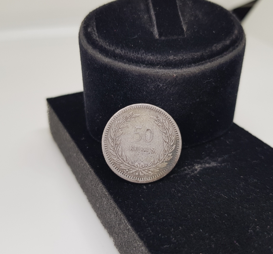 1947 YILI GÜMÜŞ 50 KURUŞ