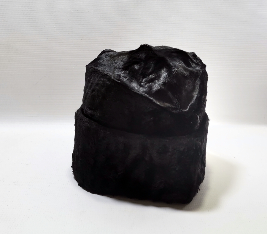 İÇİ OSMANLICA YAZILI OSMANLI DÖNEMİ NADİR KÜRK ŞAPKA