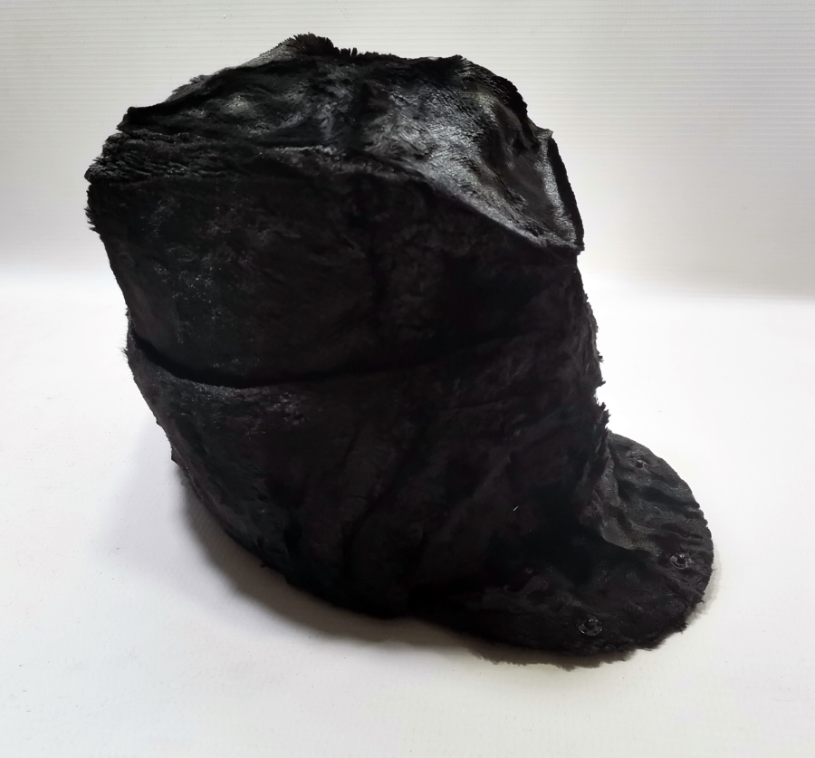 İÇİ OSMANLICA YAZILI OSMANLI DÖNEMİ NADİR KÜRK ŞAPKA