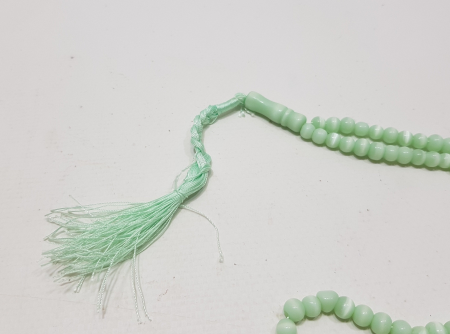 OSMANLI DÖNEMİ SEDEF FORMLU NADİR BEYKOZ TESPİH