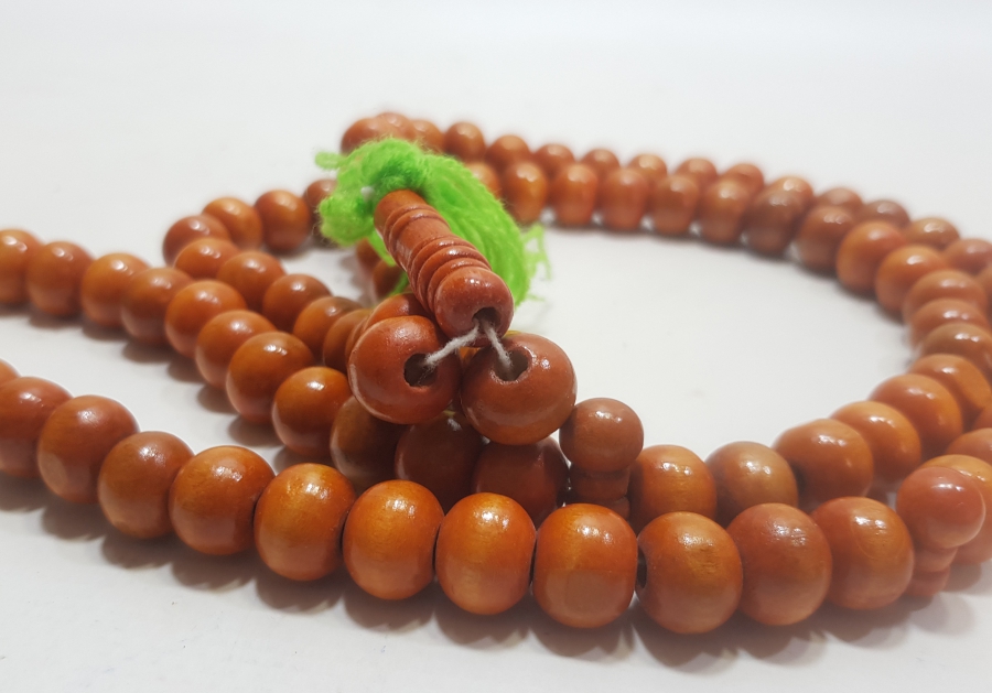 OSMANLI DÖNEMİ EL YAPIMI 99LUK AHŞAP NAMAZ TESPİHİ