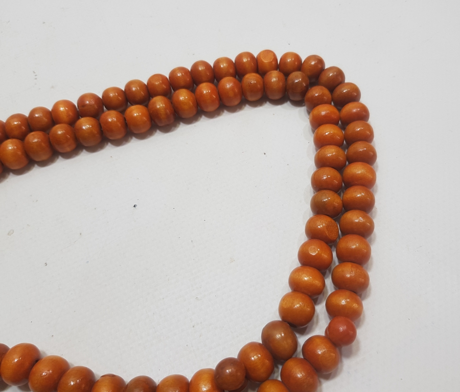 OSMANLI DÖNEMİ EL YAPIMI 99LUK AHŞAP NAMAZ TESPİHİ