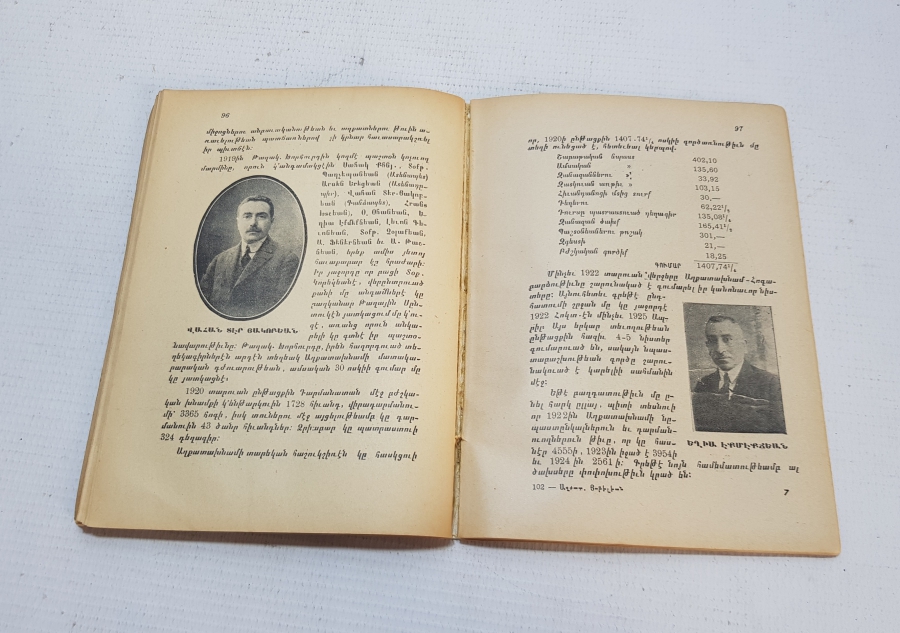 ERMENİCE YAZILI 1861DEN 1927YE TÜRK BÜYÜKLERİ İSİMLİ BASKI KİTAP