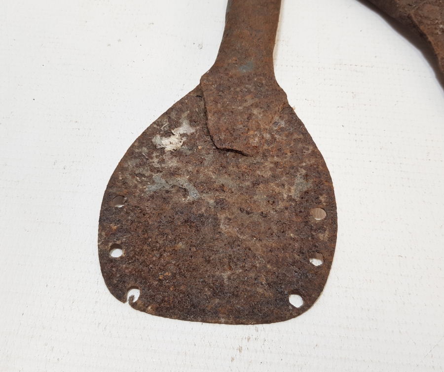 OSMANLI DÖNEMİ İKİ ADET EL YAPIMI NADİR FIRIN KÜREĞİ