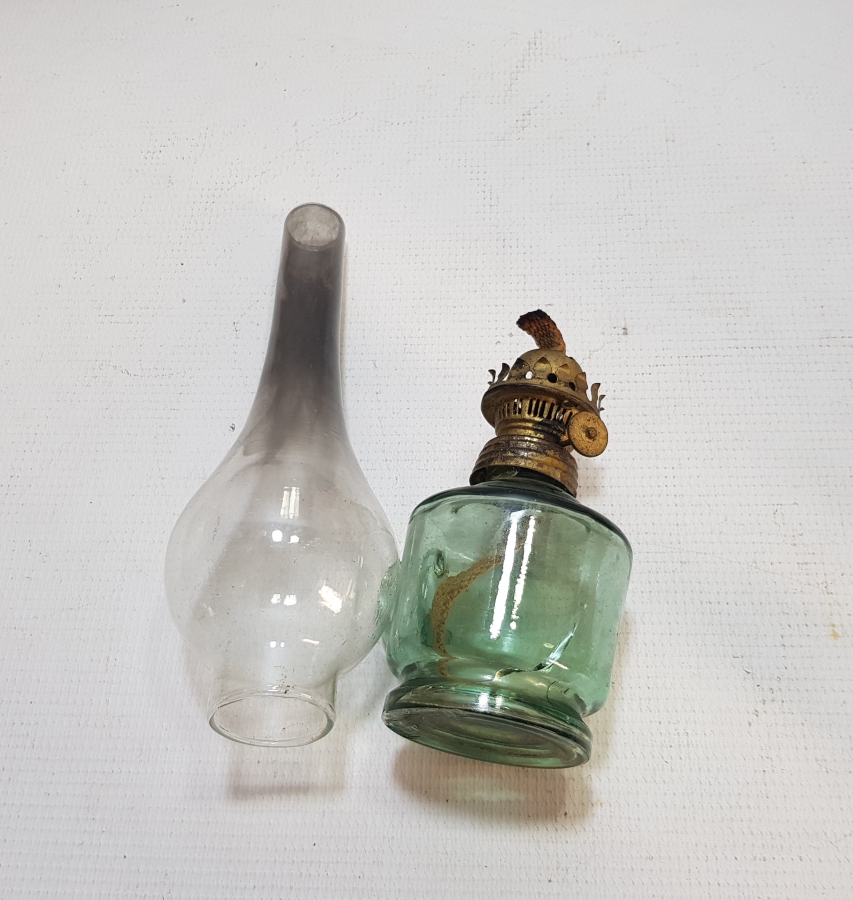 HALİYLE KONDİSYONDA OSMANLI DÖNEMİ TUTMAÇLI GAZ LAMBASI