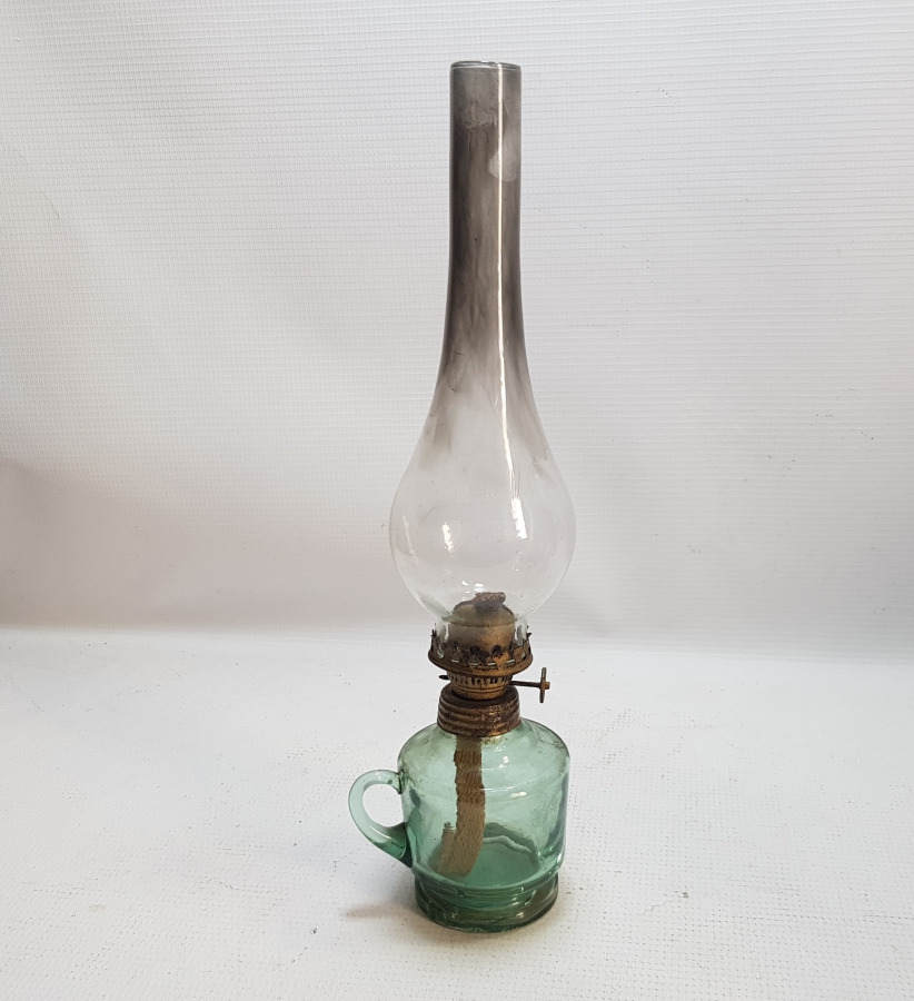 HALİYLE KONDİSYONDA OSMANLI DÖNEMİ TUTMAÇLI GAZ LAMBASI