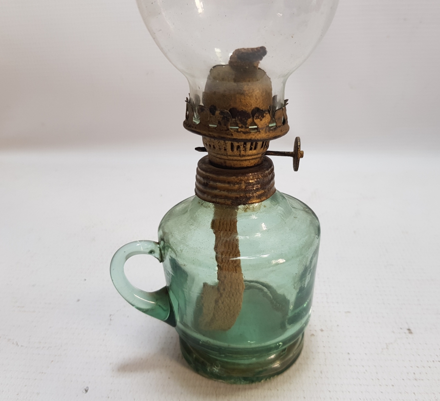 HALİYLE KONDİSYONDA OSMANLI DÖNEMİ TUTMAÇLI GAZ LAMBASI