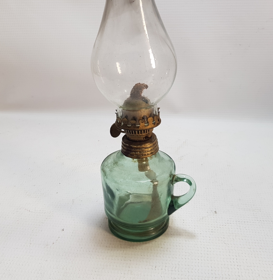 HALİYLE KONDİSYONDA OSMANLI DÖNEMİ TUTMAÇLI GAZ LAMBASI