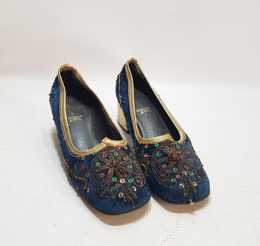 KEMAL TANCA'NIN ÇOK NADİR İLK ÜRETİM EL YAPIMI GELİN AYAKKABILARI