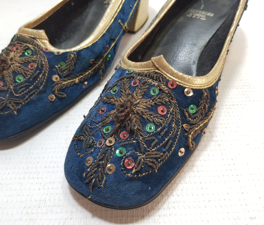 KEMAL TANCA'NIN ÇOK NADİR İLK ÜRETİM EL YAPIMI GELİN AYAKKABILARI