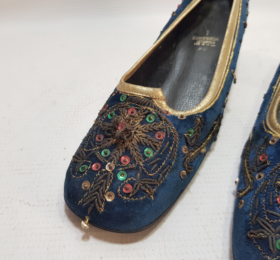 KEMAL TANCA'NIN ÇOK NADİR İLK ÜRETİM EL YAPIMI GELİN AYAKKABILARI