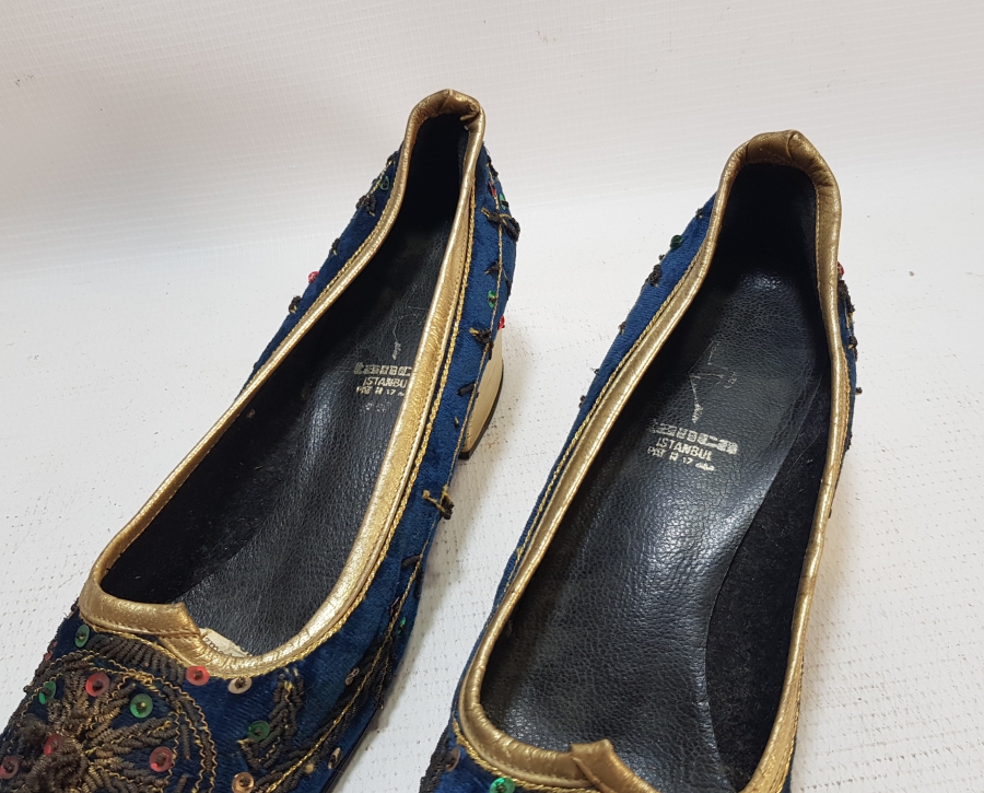 KEMAL TANCA'NIN ÇOK NADİR İLK ÜRETİM EL YAPIMI GELİN AYAKKABILARI