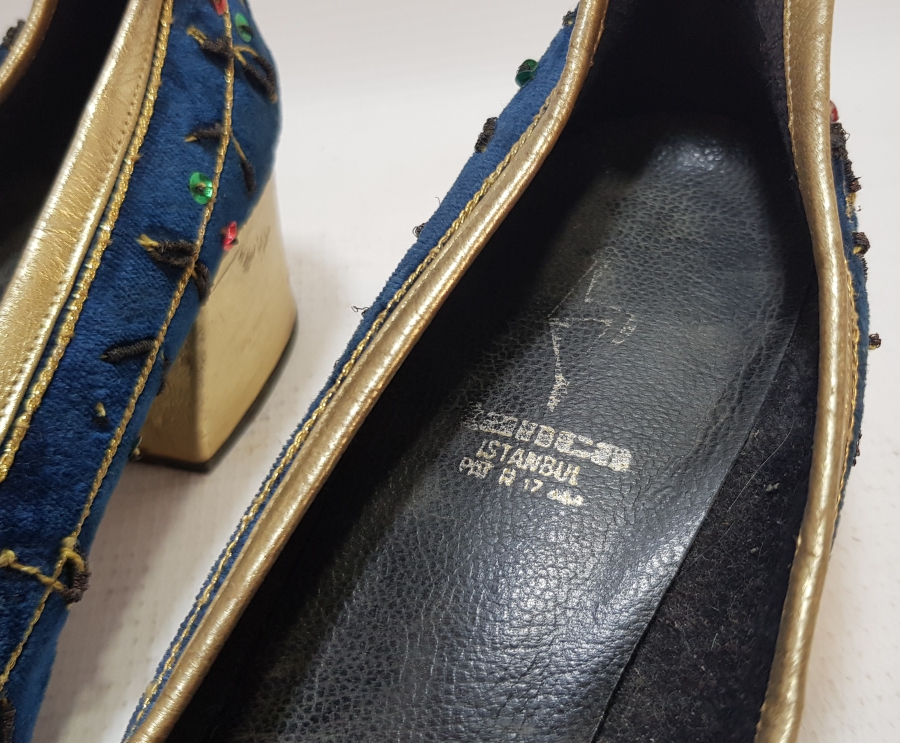 KEMAL TANCA'NIN ÇOK NADİR İLK ÜRETİM EL YAPIMI GELİN AYAKKABILARI